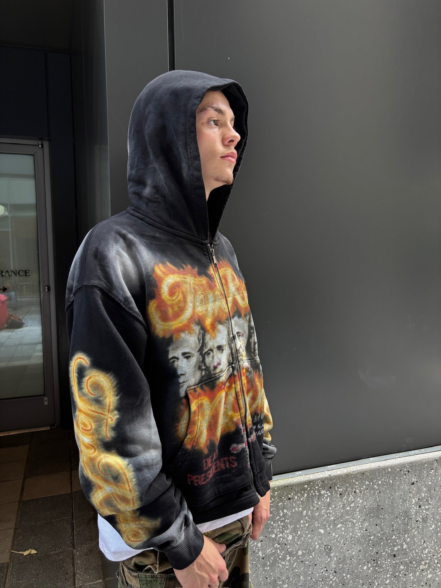 Black Rank President’s Zip-Up