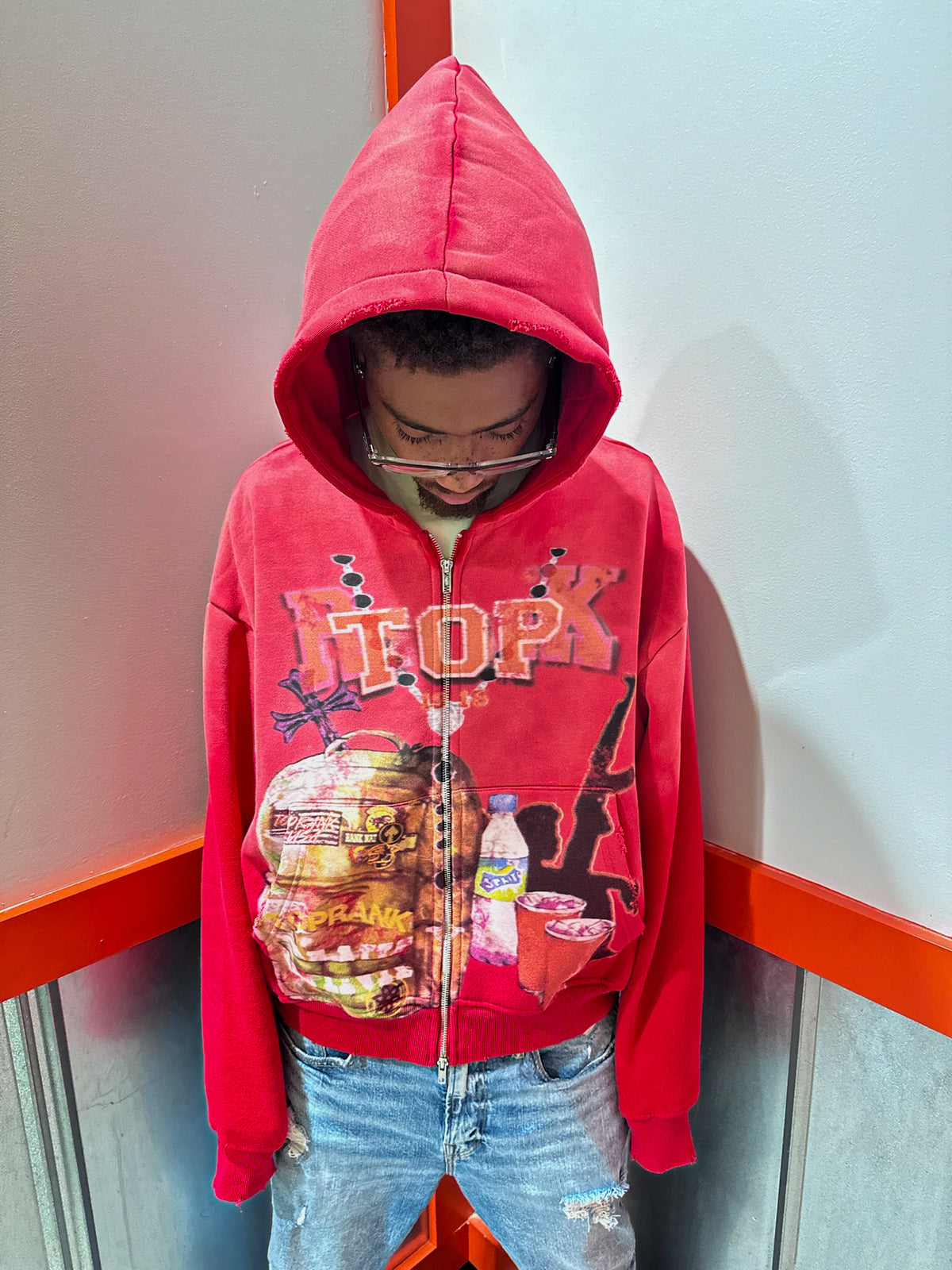 Red “Not My Rank” Jacket